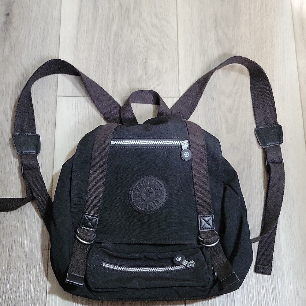 Kipling Joetsu Black Cinch Backpack
